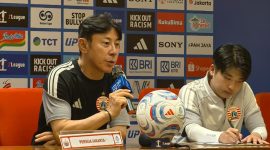 Manajemen Persija Jakarta menegaskan dukungan penuh kepada pelatih kepala Shin Tae-yong meski sang pelatih menerima sanksi dari Korea Football Association (KFA).