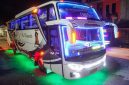 Lampu strobo LED semakin sering terlihat pada bus-bus modifikasi di Indonesia.