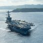 Amerika Serikat memperkuat kehadiran militernya di Timur Tengah dengan mengerahkan kelompok tempur kapal induk ketiga,