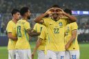 Carlo Ancelotti memberikan apresiasi khusus kepada para pemain muda Timnas Brasil usai Skuad Samba menghancurkan India dengan skor 4-0 dalam laga uji coba internasional di Stadion Salt Lake,