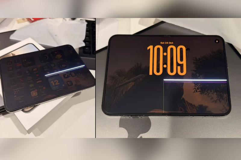 Beberapa hari setelah peluncuran iPhone Duo, ponsel lipat perdana Apple, muncul laporan dari sejumlah pengguna mengenai kerusakan pada layar bagian dalam.